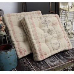 Gruba poduszka na krzesło Paris