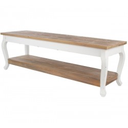 Stolik Kawowy Powansja z Przetarciami Prostokątny