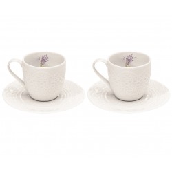 Patera Na Ciasto Porcelanowa z Lawendą