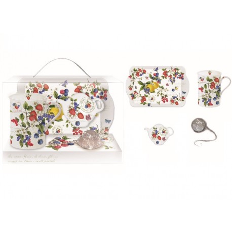 Zestaw Do Herbaty Prowansalski z Lawendą