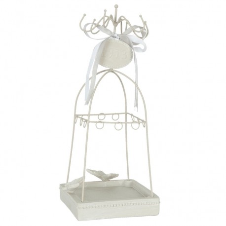 Stojak Na Biżuterię Brązowo-Złoty