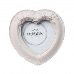 Ramka Na Zdjęcia Prowansalska Beżowa Serce