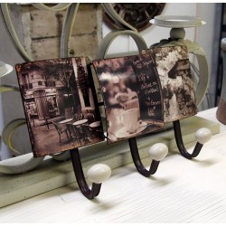 Retro Wieszak 3 Kafejki