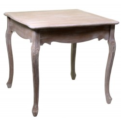 Stół Prowansalski Bielony Bienni Kwadratowy