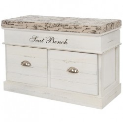 Komoda z Siedziskiem Prowansalska Postarzana 1