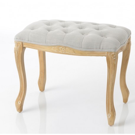 Taboret Prowansalski Tapicerowany