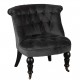 Fotel Belldeco Nero Velvet
