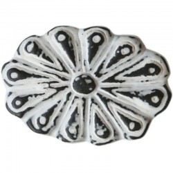 Gałka Meblowa Okrągła Chic Antique Szara