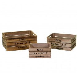 Zegar Drewniany Paris A