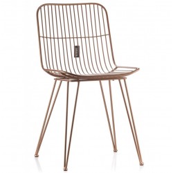 Krzesło Metalowe Milazo Aluro Gold