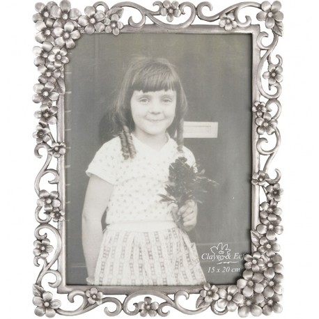 Ramka Na Zdjęcie Kwiaty z Cyrkoniami M