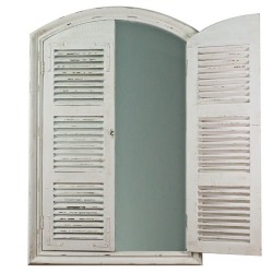 Lustro z Okiennicami Kremowe