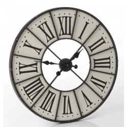 Duży Zegar Ścienny z Lustrem