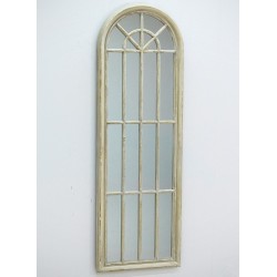 Lustro Prowansalskie Okno Kremowe 4