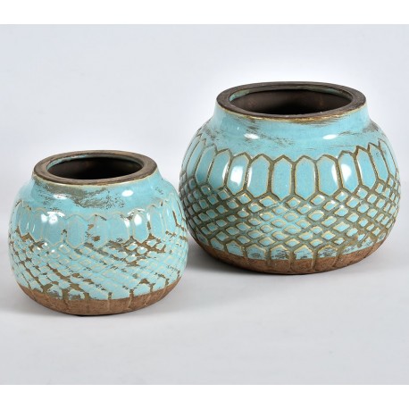 Wazon Belldeco Azzurro Old A