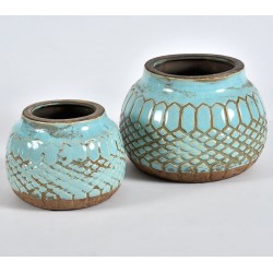 Wazon Belldeco Azzurro Old A