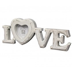 Napis Love z Ramką Stojący