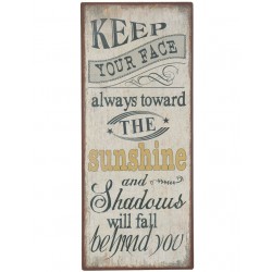 Obraz Retro z Napisami Happy