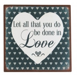 Obraz Retro z Napisami D