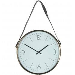 Zegar Retro z Mapą Owalny