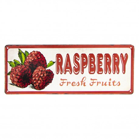 Tabliczka Metalowa Maliny