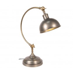 Lampka Biurkowa Srebrna A