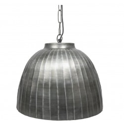 Lampa Sufitowa Metalowa Srebrna Clayre & Eef