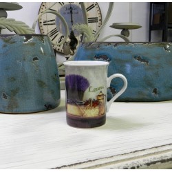 Kubek Prosty Bukiet Lawendy