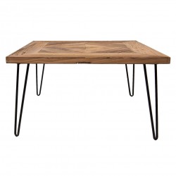 Stolik Kawowy Na Metalowych Nóżkach B