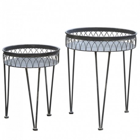 Metalowe Stoliki/Kwietniki Chic Antique