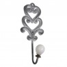 Ozdobny Wieszak Chic Antique Szary A