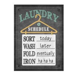 Metalowa Tabliczka Pranie