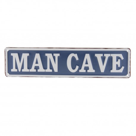 Metalowa Tabliczka Men Cave