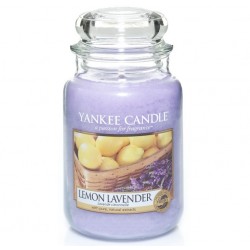 Świeca Yankee Candle Słoik Duży Lawenda