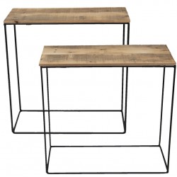 Półki Loft z Drewna z Odzysku