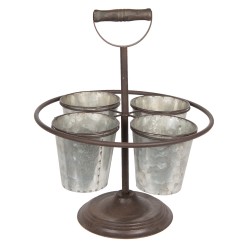 Osłonki Na Doniczki Na Stojaku B