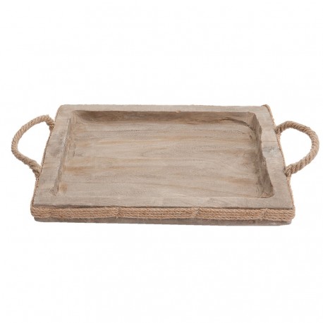 Drewniana Taca Ze Sznurem E