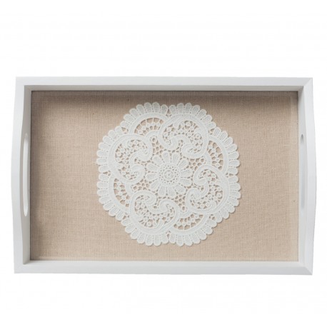 Taca Prowansalska z Koronką