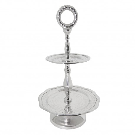 Srebrna Etażerka Stołowa B