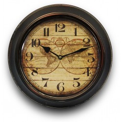 Zegar Vintage Mapa 1