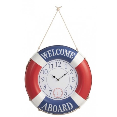 Zegar Marynistyczny Koło Ratunkowe