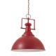 Lampa Industrialna Czerwona