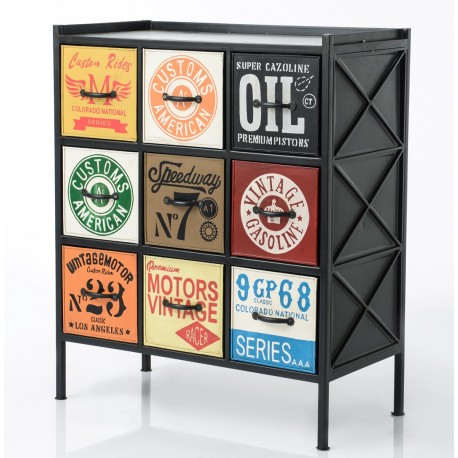 Metalowa Komoda Loftowa