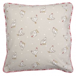 Poszewka Na Poduszkę Prowansalska z Kurami C