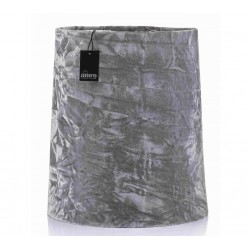 Popielaty Abażur Aluro L