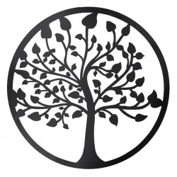 Dekoracja Ścienna Metalowa Drzewo A