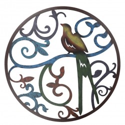 Dekoracja Ścienna Metalowa Ptaki