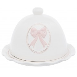 Talerz z Przykrywką Prowansalski z Kokardką