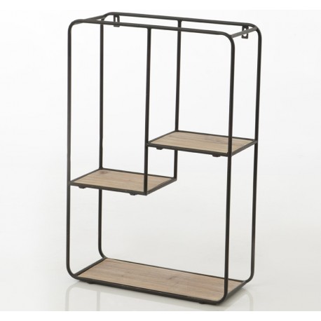 Półki Ścienne w Stylu Industrialnym A