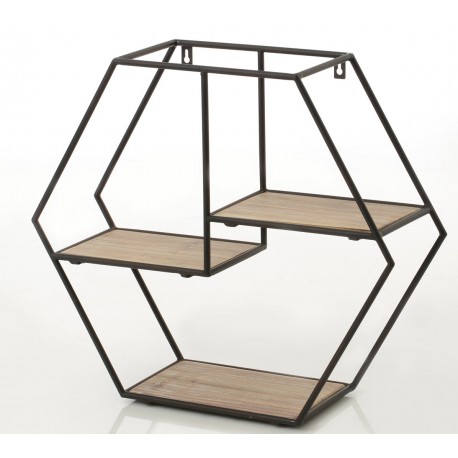 Półki Ścienne w Stylu Industrialnym B